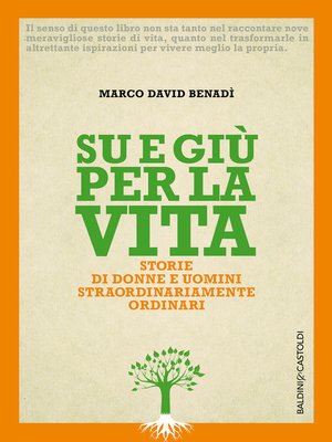 cover image of Su e giù per la vita